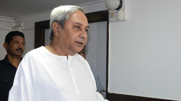 Odisha CM Naveen Patnaik has said the BJD was still No1 in Odisha and the legislators should reconnect with people.(HT File)