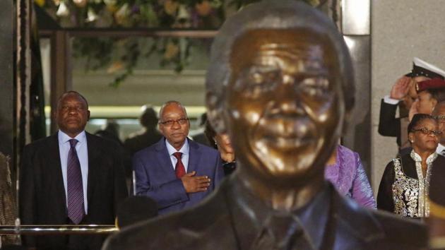 Mandela’s African National Congress is, today, in a shambles. Mired in corruption, it lost most the country’s biggest cities in elections in July. Within the party, there are calls for President Jacob Zuma to step down. (Reuters) Mandela’s African National Congress is, today, in a shambles. Mired in corruption, it lost most the country’s biggest cities in elections in July. Within the party, there are calls for President Jacob Zuma to step down. (Reuters)