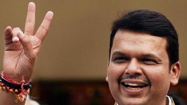 Maharashtra chief minister Devendra Fadnavis led the BJP to a spectacular victory in Mumbai and other cities, reconfirming his position as the BJP’s undisputed leader in the state.(PTI file photo)