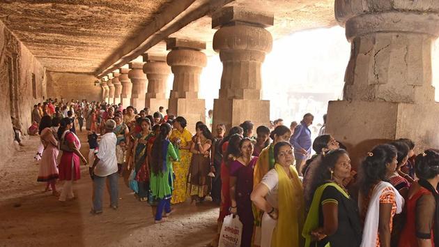 The celebration includes a jaagran, an all-night vigil and prayers.  (Pratham Gokhale/HT PHOTO) 