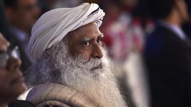Isha Foundation, founded by spiritual guru Jaggi Vasudev, has been embroiled in a controversial legal battle over its compound in Coimbatore since 2012 as it falls in elephant corridor.(HT FILE PHOTO)