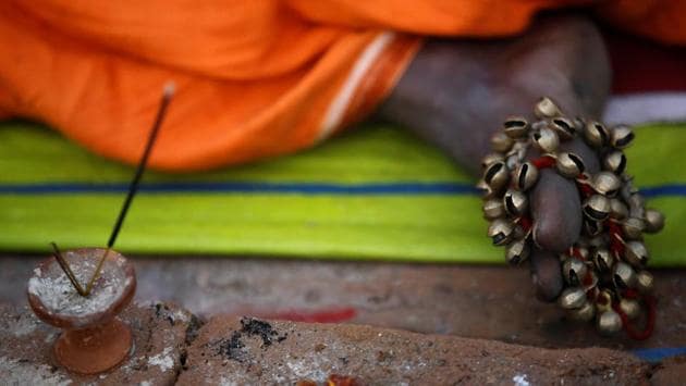 A musical instrument is pictured on the feet of a Hindu holy man, or sadhu, as he sits at the premises of Pashupatinath Temple during the Shivaratri festival in Kathmandu, Nepal February 24, 2017. REUTERS/Navesh Chitrakar (REUTERS) A musical instrument is pictured on the feet of a Hindu holy man, or sadhu, as he sits at the premises of Pashupatinath Temple during the Shivaratri festival in Kathmandu, Nepal February 24, 2017. REUTERS/Navesh Chitrakar (REUTERS)