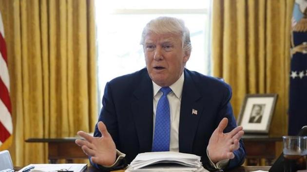 US President Donald Trump.(Reuters Photo)