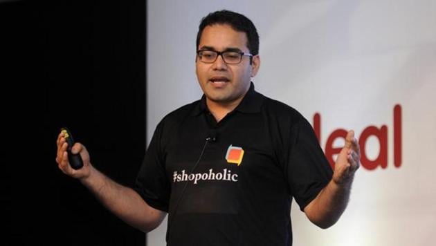 Kunal Bahl, co- Founder of Snapdeal addresses the media. Rumours also have it that Alibaba, the anchor investors in a $500-million fund-raising in August 2015, is in talks with its other investee company Paytm and Snapdeal to form a large e-commerce firm.(Hindustan Times)