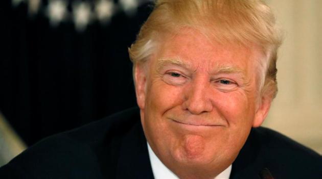 US President Donald Trump smiles during a meeting with manufacturing CEOs at the White House in Washington, DC, U.S. February 23, 2017. (REUTERS Photo) US President Donald Trump smiles during a meeting with manufacturing CEOs at the White House in Washington, DC, U.S. February 23, 2017. (REUTERS Photo)