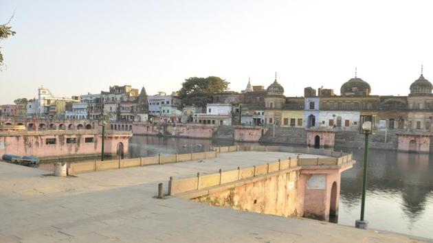 Construction of Ram Temple is no longer an emotive issue in Ayodhya.(Ashok Dutta/HT Photo) Construction of Ram Temple is no longer an emotive issue in Ayodhya.(Ashok Dutta/HT Photo)