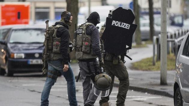 German police say a man apparently drove a vehicle into people in a central square in Heidelberg. (AP File Photo) German police say a man apparently drove a vehicle into people in a central square in Heidelberg. (AP File Photo)