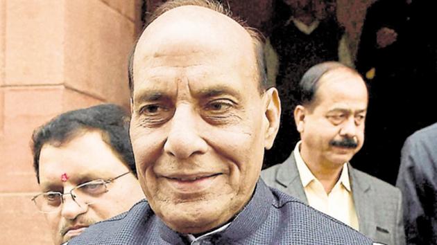 Union home minister Rajnath Singh at Parliament. The home ministry will start a ‘Twitter Sewa’ service where all tweets related to home ministry will be available to a designated officer in the ministry in aggregated form. (PTI File) Union home minister Rajnath Singh at Parliament. The home ministry will start a ‘Twitter Sewa’ service where all tweets related to home ministry will be available to a designated officer in the ministry in aggregated form. (PTI File)