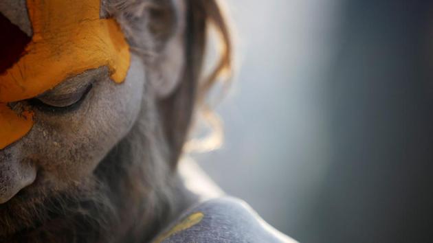 A Hindu holy man, or sadhu, smeared with ashes is pictured as he sits at the premises of Pashupatinath Temple during the Shivaratri festival in Kathmandu, Nepal. (Navesh Chitrakar/REUTERS) A Hindu holy man, or sadhu, smeared with ashes is pictured as he sits at the premises of Pashupatinath Temple during the Shivaratri festival in Kathmandu, Nepal. (Navesh Chitrakar/REUTERS)