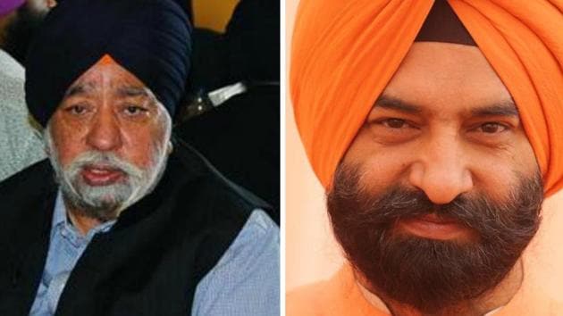 (Left) Shiromani Akali Dal (Delhi) president Paramjit Singh Sarna and (right) general secretary of outgoing DSGMC Manjinder Singh Sirsa (HT File Photos) (Left) Shiromani Akali Dal (Delhi) president Paramjit Singh Sarna and (right) general secretary of outgoing DSGMC Manjinder Singh Sirsa (HT File Photos)