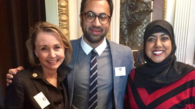 Rumana Ahmed (R) was hired in 2011 to work at the White House and eventually the National Security Council. (Twitter Photo) Rumana Ahmed (R) was hired in 2011 to work at the White House and eventually the National Security Council. (Twitter Photo)