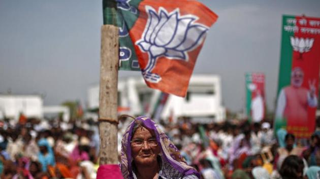 The UP polls is now turning into a larger battle driven by the Modi factor even as Congress-SP alliance is fighting to hold on to the edge they had been having.(Reuters Photo) The UP polls is now turning into a larger battle driven by the Modi factor even as Congress-SP alliance is fighting to hold on to the edge they had been having.(Reuters Photo)