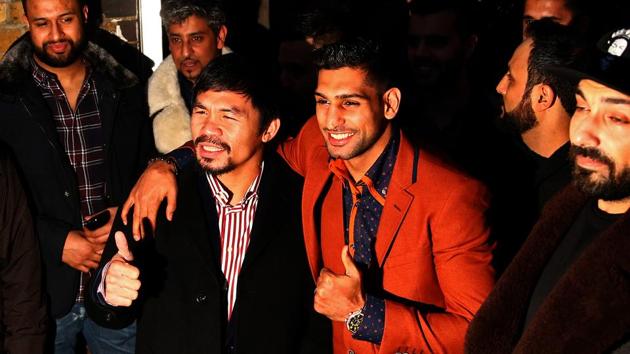 Manny Pacquiao will fight Amir Khan on April 23 but the venue is undecided. (Getty Images) Manny Pacquiao will fight Amir Khan on April 23 but the venue is undecided. (Getty Images)