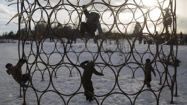Each day of the week-long festivities has a specific theme around which the activities revolve. (Denis Tyrin / AP)