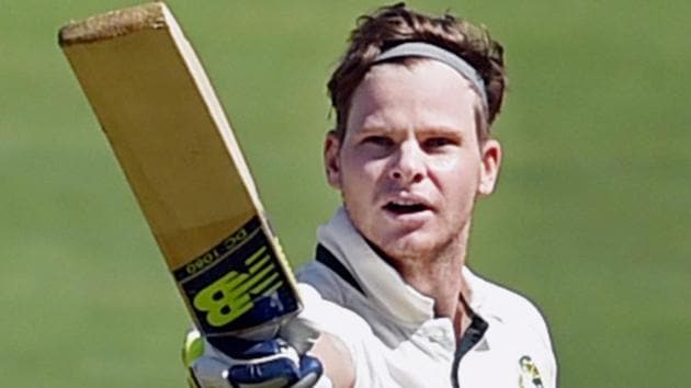 Australia captain Steve Smith scored a match-winning century in the Pune Test but India captain Virat Kohli could only manage scores of 0 and 13.(PTI)