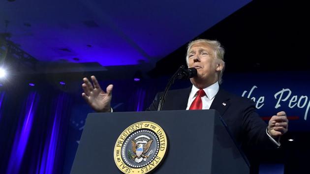 US President Donald Trump announced on Saturday that he would not attend the annual White House Correspondents’ Association dinner, a high-profile event that draws celebrities, politicians and journalists. (AFP Photo) US President Donald Trump announced on Saturday that he would not attend the annual White House Correspondents’ Association dinner, a high-profile event that draws celebrities, politicians and journalists. (AFP Photo)