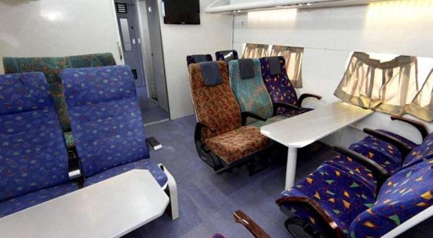 With cushioned luggage racks with coat hooks, Antyodaya Express will also have LED lights and enhanced capacity dustbins. (PTI File/ Representative Photo) With cushioned luggage racks with coat hooks, Antyodaya Express will also have LED lights and enhanced capacity dustbins. (PTI File/ Representative Photo)