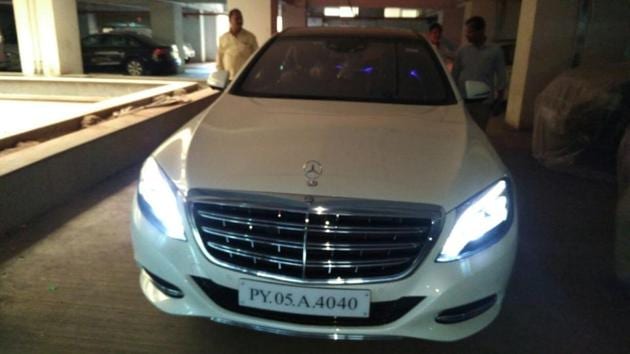 The car that was confiscated. (HT) The car that was confiscated. (HT)