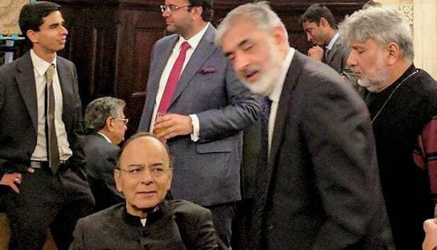 Finance Minister Arun Jaitley is on a four-day visit mainly to represent India at the event. (PTI) Finance Minister Arun Jaitley is on a four-day visit mainly to represent India at the event. (PTI)