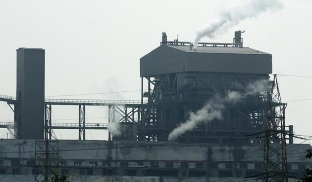 The Badarpur Thermal Power Station (Badarpur Thermal power plant) (BTPS) located at Badarpur area in NCT (National Capital Territory) Delhi near Faridabad. The power plant is one of the coal based power plants of NTPC (National Thermal Power Corporation).(Mint Photo) The Badarpur Thermal Power Station (Badarpur Thermal power plant) (BTPS) located at Badarpur area in NCT (National Capital Territory) Delhi near Faridabad. The power plant is one of the coal based power plants of NTPC (National Thermal Power Corporation).(Mint Photo)