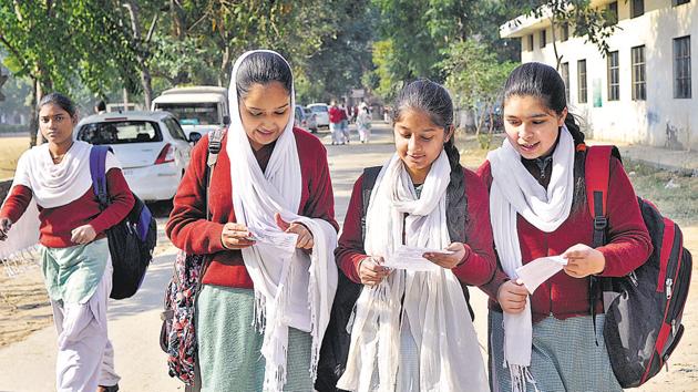 This year, 3.76 lakh students will sit for the Class 12 board exam while 4.12 lakh students will appear for the Class 10 exam, in Punjab.(Representative Image)
