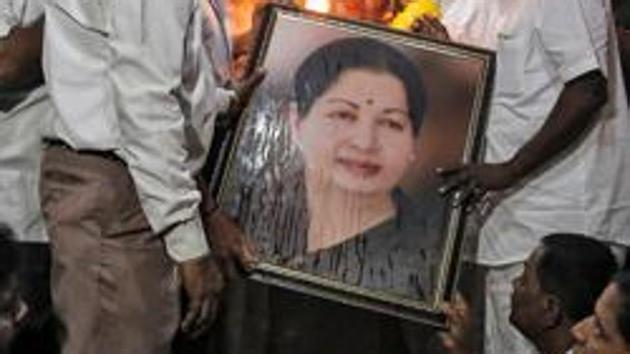 PILs have sought the removal of portraits of late chief minister Jayalalithaa from government offices and schemes. (Reuters File Photo) PILs have sought the removal of portraits of late chief minister Jayalalithaa from government offices and schemes. (Reuters File Photo)