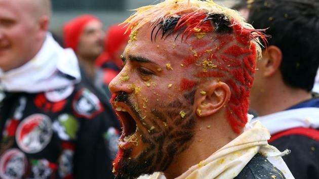 Miller’s daughter,the bride cut off the baron’s head and paraded it all over town, sparking the uprising. (Stefano Rellandini/ REUTERS)