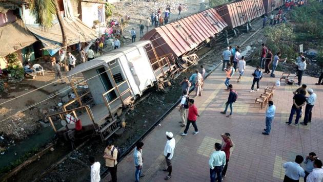 Harbour line services on Central Railway were hit after three wagons and brake van of a goods train derailed between Ravli and Kurla early morning in Mumbai.