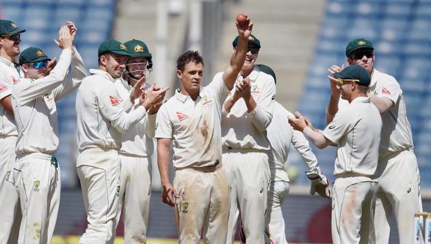 Steve O'Keefe returned with match figures of 12/70 in the first India vs Australia Test.(PTI)