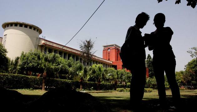 In a letter that was put up at the college website on Monday, principal Rajendra Prasad termed the incidents of the past week “very unfortunate”. (Hindustan Times) In a letter that was put up at the college website on Monday, principal Rajendra Prasad termed the incidents of the past week “very unfortunate”. (Hindustan Times)