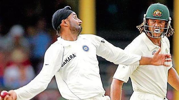 Harbhajan Singh has always been a target for Australians, with the ‘Monkeygate’ episode, involving Australia cricket team’s Andrew Symonds during the 2007-08 tour, being the most infamous one.(Getty Images)