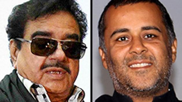 ShatrughanSinha launched a Twitter tirade against Chetan Bhagat for the author’s “unwarranted comparison” between Rahul Gandhi and LK Advani. (HT file photo) ShatrughanSinha launched a Twitter tirade against Chetan Bhagat for the author’s “unwarranted comparison” between Rahul Gandhi and LK Advani. (HT file photo)