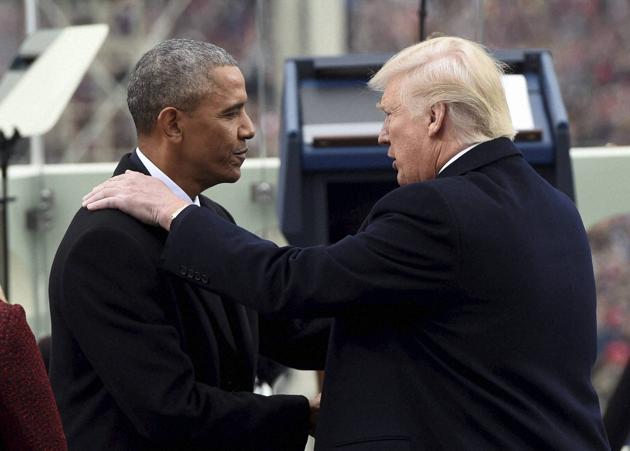 In an interview with Fox and Friends, Trump also claimed Obama and his allies were involved in the leaks from the White House. (AP File) In an interview with Fox and Friends, Trump also claimed Obama and his allies were involved in the leaks from the White House. (AP File)
