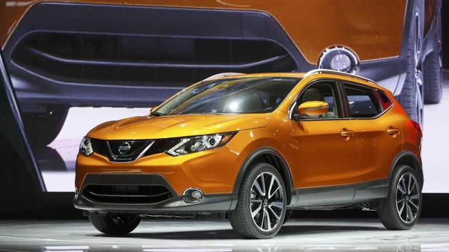 The 2017 Nissan Rogue Sport on display.(REUTERS)