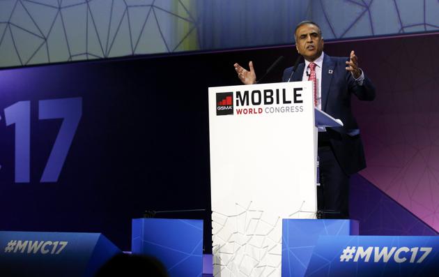 Sunil Bharti Mittal, Chairman of Bharti Enterprises, delivers his keynote speech at Mobile World Congress in Barcelona, Spain. (REUTERS) Sunil Bharti Mittal, Chairman of Bharti Enterprises, delivers his keynote speech at Mobile World Congress in Barcelona, Spain. (REUTERS)