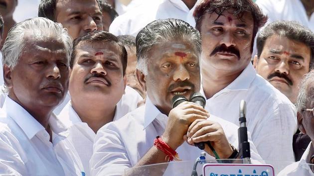 While being the care-taker chief minister, O Panneerselvam had said a probe would be ordered into the circumstances leading to the death of Jayalalithaa. (PTI File Photo) While being the care-taker chief minister, O Panneerselvam had said a probe would be ordered into the circumstances leading to the death of Jayalalithaa. (PTI File Photo)