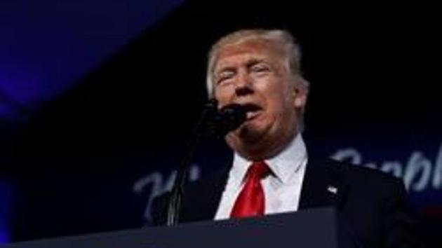 US president Donald Trump’s silence on the shotting of two Indian engineers at a Kansas pub is raising eyebrows. (Reuters) US president Donald Trump’s silence on the shotting of two Indian engineers at a Kansas pub is raising eyebrows. (Reuters)