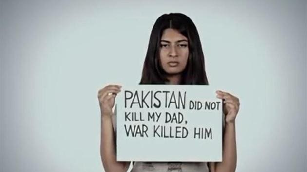 Daughter of Kashmir martyr Gurmehar Kaur. Daughter of Kashmir martyr Gurmehar Kaur.