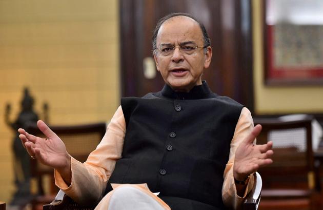 New Delhi: Union Finance Minister Arun Jaitley speaks to media in New Delhi. (PTI) New Delhi: Union Finance Minister Arun Jaitley speaks to media in New Delhi. (PTI)
