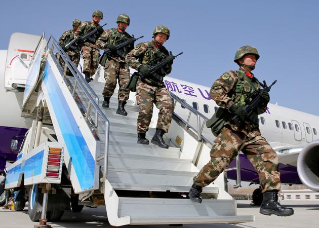China has for years blamed exiled Uighur “separatists” for a series of violent attacks in its western Xinjiang region. (AFP) China has for years blamed exiled Uighur “separatists” for a series of violent attacks in its western Xinjiang region. (AFP)