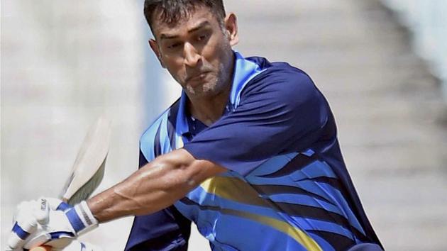 MS Dhoni scored 24-ball-23 as Jharkhand beat Saurashtra in a Vijay Hazare Trophy match in Kolkata on Wednesday. (PTI) MS Dhoni scored 24-ball-23 as Jharkhand beat Saurashtra in a Vijay Hazare Trophy match in Kolkata on Wednesday. (PTI)