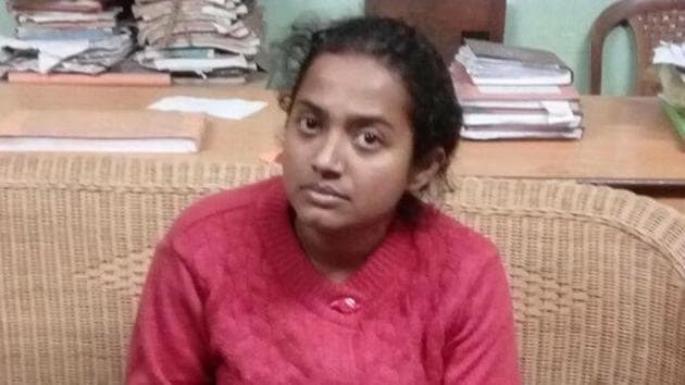 Juhi Chowdhury, a former leader of BJP’s Mahila Morcha in Jalpaiguri district, was arrested by the CID near the India-Nepal border in Darjeeling.(Facebook)