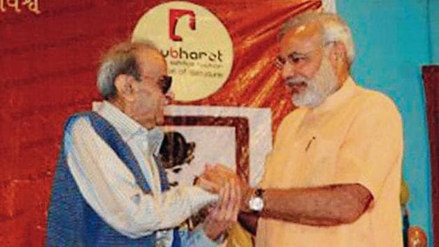 Prime Minister Narendra Modi expressed his sadness at Mehta’s death.(HT File Photo)
