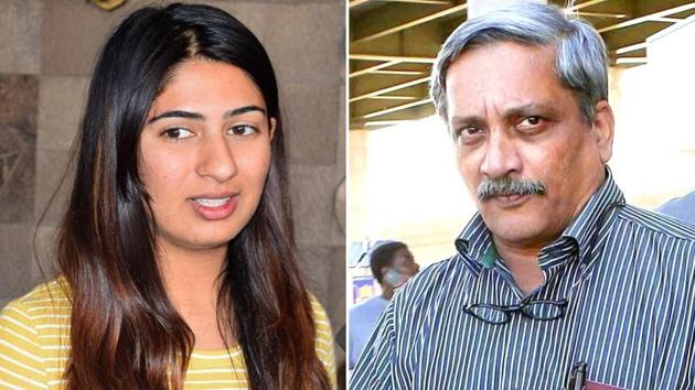 The DU student has received severe criticism for a video message on her martyred father and Pakistan (HT & PTI photos) The DU student has received severe criticism for a video message on her martyred father and Pakistan (HT & PTI photos)