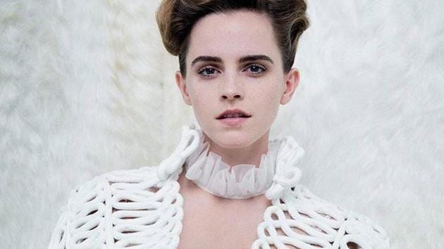 Emma Watson in one of the pictures from the Vanity Fair shoot.(Instagram)