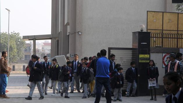 The move followed bulk complaints of double admission in both CBSE and Haryana board schools.(Parveen Kumar/HT Representative Photo)