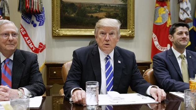 President Donald Trump’s decision, one of his first acts as president, withholds about half a billion dollars a year from international groups that perform abortions or provide information about abortions.(AP Photo)