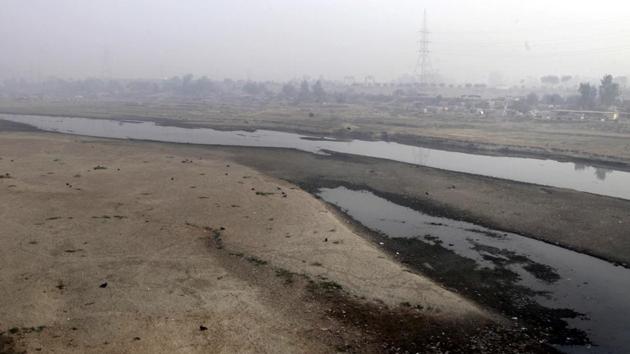 Under the Indus Waters Treaty, India has exclusive rights to three Indus basin rivers, including the Ravi, which has virtually disappeared on the Pakistani side.(AP File Photo)