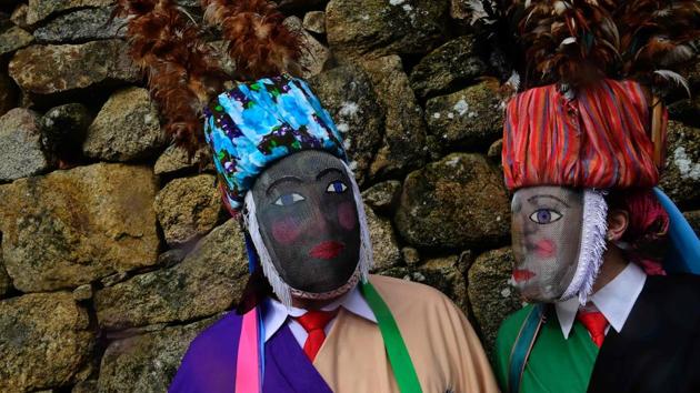 In pictures: Ongoing traditional masquerade carnivals across the world