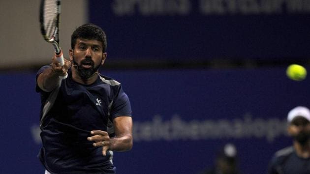 Rohan Bopanna and Marcin Matkowski reached the Dubai Tennis Championships final on Friday.(PTI)